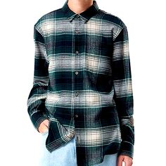 Nwt Color: Forest Green 100% Cotton Left Chest Pocket Plaid Tops For Everyday Winter Wear, Classic Everyday Flannel Tops, Classic Relaxed Fit Flannel Tops, Classic Flannel Tops With Relaxed Fit, Classic Winter Plaid Top, Classic Winter Flannel Top, Pacsun Mens, Button Shirts Men, Pacsun Shorts