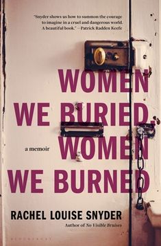 the cover of women, we buried, were burned