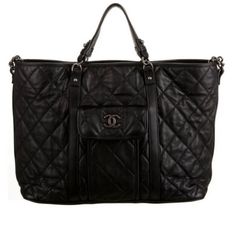 Large Leather Chanel Tote Bag With Zipper Pocket Inside. Brand New With Box And Authenticity Card. Black Satchel With Palladium Hardware For Everyday Luxury, Luxury Everyday Black Satchel With Top Carry Handle, Luxury Black Tote Satchel, Luxe Black Travel Bag, Luxurious Black Travel Bags, Black Leather Luxe Bag, Luxe Black Shoulder Bag For Everyday Use, Luxury Black Rectangular Shoulder Bag, Black Luxe Leather Bag