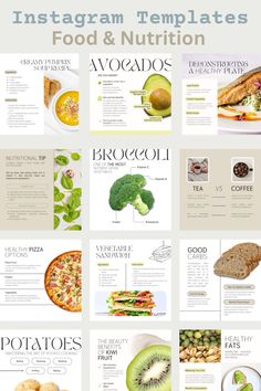 Elevate your Instagram with these eye-catching nutrition post templates! These templates are designed for nutrition, health and wellness coaches who want to create engaging social media contents. Let these templates guide your audience to a healthier lifestyle.  #instgramposttemplates #instagramfeed #socialmediatemplates #nutrition #nutritioncoach Nutrition Ideas For Instagram, Nutrition Story Ideas, Nutrition Instagram Template, Salad Instagram Post, Nutrition Template Design, Instagram Story Ideas Nutrition, Nutrition Design Graphics, Nutrition And Wellness, Nutritionist Branding Social Media