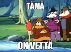 cartoon characters with caption that reads tama onvetta