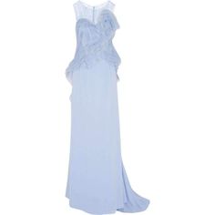 Lilac Gown, Lavender Gown, Blue Evening Gowns, Lavender Silk, Blue Ball Gowns, Designer Maxi Dress, Jeanne Lanvin, Frilly Dresses, Lavender Dresses