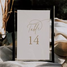 the table numbers are placed on top of each other