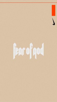 the word fearpop is written in white on a beige background with an orange rectangle