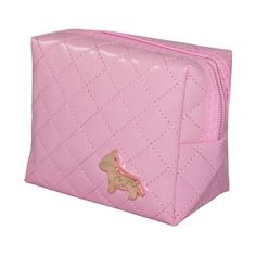 Lightweight and Cute Rectangular Shape Cosmetic Pouch Bag Glossy Finished Light Pink Color Exterior Great for Organizing Space within Handbags Suitable for Everyday Carrying Cosmetics and Belongings Size: Approximately 4.5" (12 cm) W x 3.75" (9.5 cm) H x 2.75" (7 cm) D Imported *Please bear in mind that photo may slightly different from actual item in terms of color due to the lighting during photo shooting or the monitor's display. Pink Square Pouch For Daily Use, Pink Rectangular Pouch, Pink Rectangular Coin Purse For Travel, Pink Rectangular Pouch As Gift Bag, Pink Rectangular Pouch Gift Bag, Pink Rectangular Gift Bag Pouch, Pink Square Pouch For Gift, French Poodles, Chic Makeup