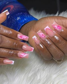 Pretty in pink❤️💕 Gel Overlay, Acrylic Gel, Short Nails, Pretty In Pink, Gel Nails, Nails, Pink, Quick Saves