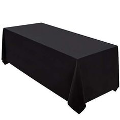 a black tablecloth on a white background