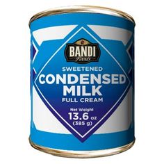 a can of sweetened condensed milk