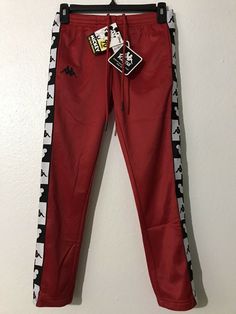 NEW!!! Kappa X Disney MICKEY Mouse Track Pants!!! With Tags!!!  Sz 10Y Fast And Free Shipping!!!  Returns: Are accepted within 15 Days of Receiving date!!! Buyer Or E-bay Pay For return shipping label!!! Any Questions Please send us a message Thank you.... Red Mickey Mouse Cotton Top, Mickey Mouse Pj Pants, Mickey Mouse Sweatpants, Kappa Tracksuit, Cotton Mickey Mouse Sleepwear For Bedtime, Disney Mickey Mouse, Track Pants, Black And Red, Disney