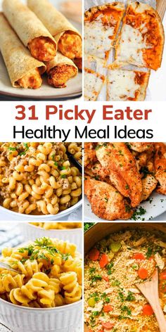 healthy meal ideas for the 31 picky eater