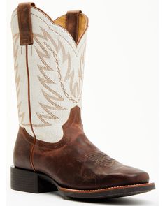 Shyanne Stryde Women's Western Performance Boots - Broad Square Toe Square Toe Cowgirl Boots, Western Embroidery, Womens Cowgirl Boots, Brown Square, American West, Get Directions, Boots For Sale, Winter Sale, Cowgirl Boots