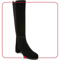 in stock Spring Leather Waterproof Boots, Fitted Waterproof Black Boots, Black Suede Waterproof Boots For Fall, Knee-high Waterproof Leather Boots, Black Waterproof Boots For Winter Workwear, Winter Black Waterproof Boots For Workwear, Winter Black Waterproof Workwear Boots, High Shaft Boots, Shaft Boots