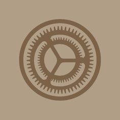 an image of a clock with gears in the center on a brown background that says time is running out