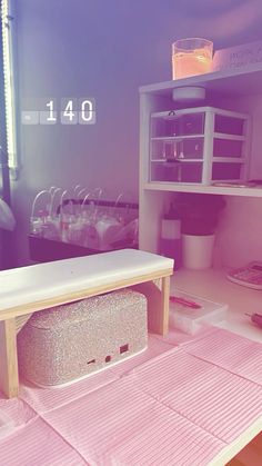 Tech Room Ideas, Nail Tech Room Ideas, Nail Tech Room, Nail Tech Station At Home, Tech Room, Home Nail Salon, Tech Career, Tech Business, Lash Business