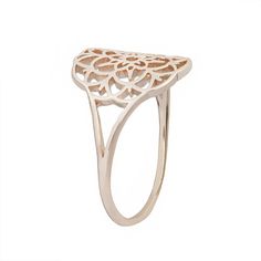 This rose gold tone floral filigree ring from LC Lauren Conrad is sure to become a favorite piece in your jewelry collection. This rose gold tone floral filigree ring from LC Lauren Conrad is sure to become a favorite piece in your jewelry collection. RING DETAILS Width: 0.5 in. Metal: brass Plating: rose gold tone Finish: polished Additional details: nickel free Not appropriate for children 14 years old and younger. Size: 9. Color: Multicolor. Gender: female. Age Group: adult. Rose Gold Filigree Ring Gift, Rose Gold Filigree Promise Ring, Rose Gold Filigree Ring With Intricate Design, 14k Gold Rose Gold Filigree Jewelry, 14k Gold Rose Gold Jewelry With Filigree, Rose Gold Filigree Ring With Intricate Design As Gift, 14k Rose Gold Jewelry With Filigree Detail, Rose Gold 14k Gold Jewelry With Filigree Details, 14k Rose Gold Jewelry With Filigree