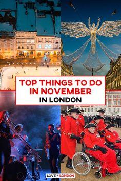 the top things to do in november in london