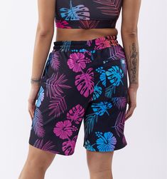 The Swim 9” Lined Board Short is a new-longer cut of our favorite 7” board short featuring a new contrasting swim liner. Styled like bike shorts-meet-board-meet-beach, this look is layered and playful. Shell: 98% recycled polyester; 2% spandex OEKO-TEX®-certified fabric Lining: 88% polyester; 12% spandex 2-in-1 with full fitted short liner in black Drawstring no-roll elastic waist Machine wash cold, Machine dry low temperature or hang dry UV Protection, UPF 50 Recycles 8 plastic water bottles in Reversible Swimwear, Compression Top, Short One Piece, Plastic Water Bottles, Long Cut, Soft Bra, Swim Bottoms, Bike Shorts, Boy Shorts