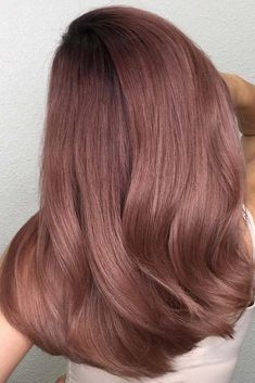 Rose Gold Hair Color, Gold Hair Color, Trendy Hair Color