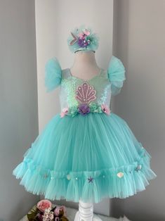 Princess Style Mermaid Dress With Ruffles For Formal Occasions, Princess Style Mermaid Dress With Ruffles For Formal Events, Princess Mermaid Dress For Party, Princess Style Mermaid Dress With Ruffles For Dress-up, Princess Mermaid Dress For Pageant, Princess Style Mermaid Dress For Pageant, Pageant Ruffle Mermaid Dress, Princess Style Mermaid Tulle Dress, Princess Style Mermaid Dress For Pageants