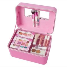 💕 ULTA BEAUTY "BE BEAUTIFUL" EDITION 27-PIECE  BEAUTY BOX IN PINK BRAND NEW! $145 value DETAILS: Ready to get your glam on? The Ulta Beauty Box: Be Beautiful Edition has everything you need to create a fresh new look! This kit has all of the essentials, including an eye shadow palette with fun pops of color to brighten up your look! All cosmetics come in a reusable case in pink or tie dye. FEATURES: ~ 27 piece set with reusable case ~ Cruelty Free ~ Blendable & Pigmented ~ Free of sulfates, parabens, phthalates, mineral oil, and gluten INCLUDES: Eye Shadow Palette (12 Shades) Face Palette (1 Blush, 1 Bronzer, & 1 Highlighter) Brow Trio (2 Brow Powders & 1 Brow Wax) 2 Lip Glosses 1 Liquid Blush 1 Eye Shadow Primer 1 Brow Gel 1 Dual Ended Eye Liner 1 Blush Brush 1 Eye Shadow Brush 1 Crease Eye Shadow Primer, Ulta Makeup, Ulta Beauty Makeup, Shimmer Lip Gloss, Eyeshadow Collection, Pink Cosmetics, Brow Wax, Eyeshadow Primer, Makeup Box