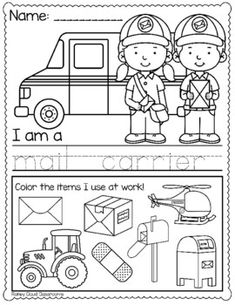 the worksheet is for children to learn how to write and color on paper