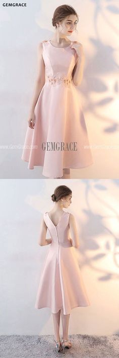 10% off now|Free shipping world-wide. Pink Tea Length Elegant Homecoming Party Dress Sleeveless at GemGrace. Click to learn our pro custom-made service for wedding dress, formal dress. View #HomecomingDresses for more ideas. Elegant Pink Tea Length Evening Dress, Pink Tea Length Dress For Wedding, Pink Tea-length Dress For Wedding, Pink Fitted Tea Length Evening Dress, Pink Fitted Tea Length Party Dress, Cheap Homecoming Dresses, Homecoming Party, Homecoming Dresses Long, Pink Tea