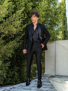 Black Outfit Men, Stylish Mens Suits, Blazer Outfits Men, Black Suit Men, Black Suit Wedding, Classy Suits