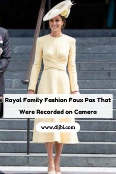 the royal family fashion fauxs that were recorded on camera