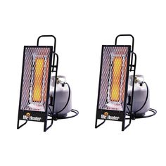 35000 BTU Radiant Propane Portable Work Job Site Heater (2-Pack) - Super Arbor Propane Cylinder, Radiant Heaters, Propane Heater, Lp Tank, Gas Heater, Outdoor Heaters, Portable Heater, Safety Valve, Canned Heat