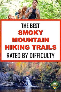 the best smoky mountain hiking trails rated by difficulty