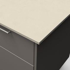 an office desk with two drawers on each side