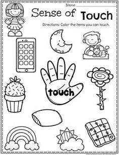 a black and white coloring book with lots of different things to color on the page