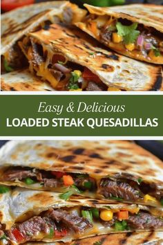 easy and delicious grilled steak quesadillas recipe that is ready in under 30 minutes