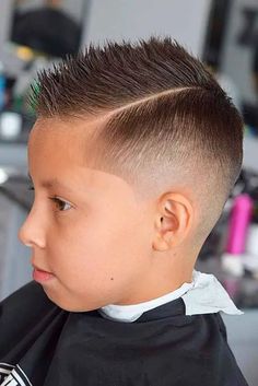 Top Trendy Short Haircuts for Boys in 2024: Stylish and Practical Options Boys Faux Hawk, Faux Haircut, Fohawk Haircut, Curly Faux Hawk, Easy Toddler Hairstyles, Mohawk Haircut