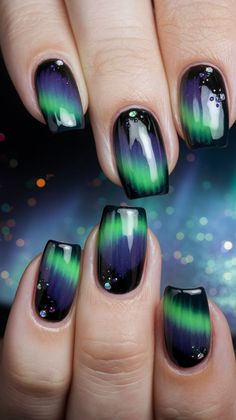 nail art
nail art design
nail design
northern light
aurora Aurora Borealis Nail Art, Aurora Borealis Makeup, Northern Lights Nail Art, Northern Light Nails, Norway Nails, Aurora Borealis Nails, Travel Nail Art, Northern Lights Nails, Light Nails