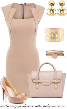 Bridget Bardot, Lv Bags, Business Attire, Work Attire, Polyvore Outfits, A Dress