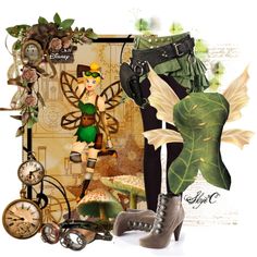 Steampunk Tinkerbell, Steampunk Images, Steampunk Fairy, Disney Tinkerbell