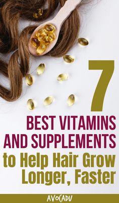 Supplements For Hair Growth, Hair Growth Vitamins, Help Hair Grow, Vitamins For Hair Growth, Vitamins And Supplements, Hair Growth Supplement, Grow Long Hair