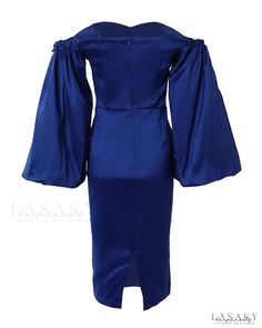 Lasaky - Satin off-the-shoulder lantern-sleeve gown Exclusive Dress, Satin Gown, Gowns With Sleeves, Lantern Sleeves, Olivia Mark, Sleeve Styles, Off The Shoulder, Lanterns, Bell Sleeve Top