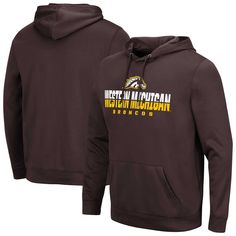 Stay warm and rep your Western Michigan Broncos pride with this Colosseum Lantern Pullover Hoodie. This midweight hoodie is perfect for layering on cooler game days, providing cozy comfort with its soft fleece lining. The Western Michigan Broncos logo and name are boldly screen printed across the front, making it clear which team you're rooting for. Fall Sportswear Hoodie For Fan Gear, Fall Sportswear Fan Gear Hoodie, Sportswear Hoodie For Fan Gear In Fall, Fan Gear Hoodie, Team Logo Hoodie For Fall In Fan Apparel Style, Team Logo Hoodie For Fall Fan Apparel, Team Logo Hoodie For Fall, Fan Apparel Hoodie For Fall Sports Events, Fan Apparel Hoodie For Sports Events In Fall