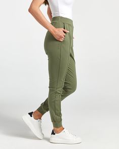 Women's Elite+ Pintuck Jogger | BYLT Basics™ - Premium Basics Tapered Joggers, Joggers Womens, Sporty Chic, Pin Tucks, Effortless Style, Fabric Care, Stretch Fabric, Dress Up, Slim Fit