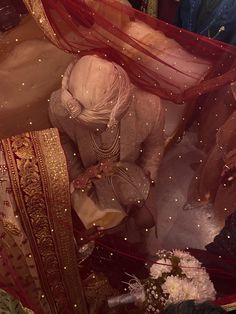 Indian Wedding Aesthetic, Red Bride, Nikah Decor, Summer Happiness, Nikah Ceremony, South Asian Aesthetic, Desi Love, Desi Wedding Dresses, Bridal Photography Poses