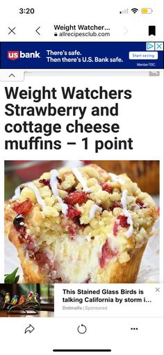 Weight Watchers Strawberry And Cottage Cheese Muffins – 1 Point, Strawberry And Cottage Cheese Muffins, Weight Watchers Strawberry And Cottage Cheese Muffins, Ww Strawberry And Cottage Cheese Muffins, Ww Strawberry Muffins, Weight Watchers Strawberry Muffins, Cottage Cheese Strawberry Muffins, Strawberry Cottage Cheese Muffins, Weight Watchers Cottage Cheese Recipes