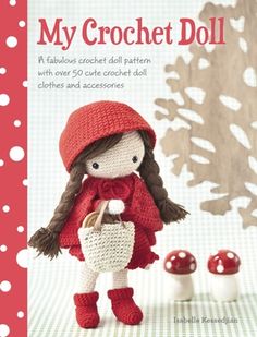 the book cover for my crochet doll