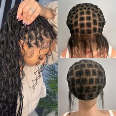 Faster shipping. Better service Mixed Curly Hair, Short Hair Pixie Cuts, Wigs Hair, Quick Weave, Short Natural Hair Styles, Hair Reference, New Hair Colors, Braids Wig, Box Braids Hairstyles