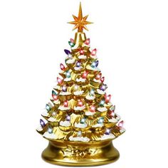 Thisis15"ceramicChristmastreewhichcombinesstunningcolormatchingandexquisitehand-paintedcraftsmanshiptobringfestivalatmosphereandfun.Craftedofdurableceramicmaterial,thepre-littreeisfireproofandwear-resistant,offeringyoulong-termqualityservice.Equippedwithlightsanddecoratedwith66colorfuldecorativebeadsanda7-pointedstartopper,thereisnodoubtthatitwillbethemosteye-catchingsceneintheroom.Theceramicdecorationisbatterypoweredsothatit'sco Pointsetta Christmas Tree, Hobby Lobby Christmas Tree, Christmas Tree Bedding, Unlit Christmas Trees, Christmas Tree Light Up, National Christmas Tree, Christmas Tree Ceramic, Hobby Lobby Christmas, Prelit Tree