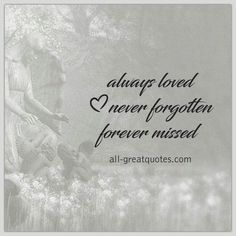 an angel sitting on top of a tree next to a quote from the poem always loved never forgotten forever missed