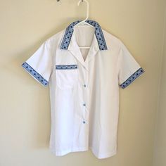 Handmade, Hand Embroidered, Brought From Ukraine. Length 28.5 In Chest 40 Inches Shoulder 6 Inches Sleeve 7 Inches Short Sleeve Embroidered Shirt For Work, Embroidered Short Sleeve Workwear Blouse, Workwear Embroidered Short Sleeve Blouse, Embroidered Collared Blouse Relaxed Fit, Embroidered Relaxed Fit Collared Blouse, Embroidered Collared Blouse With Relaxed Fit, Embroidered Short Sleeve Shirt For Daywear, Embroidered Short Sleeve Daywear Shirt, Embroidered Short Sleeve Day Shirt