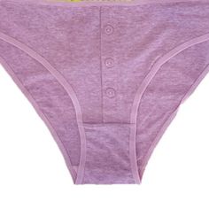 Brand New Knotty Knickers Brand (Uk) Lavender Purple Color Button Design/ Not Functional Cotton Type Size-Medium Casual Purple Bottoms For Daywear, Cotton Bottoms With Buttons For Loungewear, Purple Cotton Bottoms For Daywear, Stretch Cotton Lavender Bottoms, Lavender Stretch Bottoms For Loungewear, Stretch Bottoms With Buttons For Loungewear, Panties Design, Lavender Purple Color, Lavender Purple