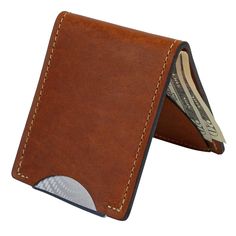 Main Street Forge Wallet Rio Latigo Front Pocket Slim Bifold Wallet for Men | Made in USA 816895025000 Bifold Wallet With Flat Pocket For Daily Use, Durable Bifold Wallet For Everyday Use, Durable Practical Wallets For Everyday Use, Durable Practical Wallets, Durable Everyday Practical Wallets, Practical Wallet With Card Slots, Practical Rectangular Wallet With Card Slots, Ipad Mini Bag, Full Grain Leather Wallet